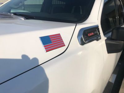 Image showing  American Flag Decal