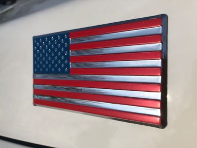 Image showing  American Flag Decal