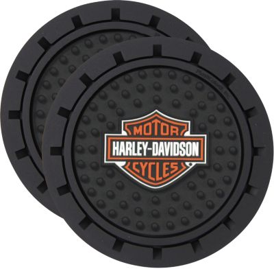 Plasticolor Harley Davidson Auto Coaster, 2 pc., 360