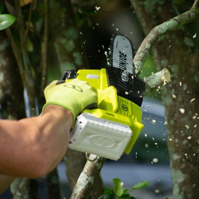 Image showing 7 th Sun Joe iON 10 in. 24V Cordless Chainsaw, Battery and Charger Included