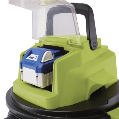 Image showing 7 th Sun Joe 5.3 gal. 24V Ion Cordless Portable Stainless Steel Wet/Dry Vacuum Kit with 4.0Ah Battery and Charger, 24V-WDV6000