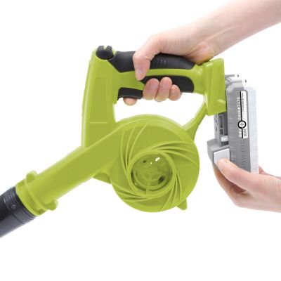 Image showing 7 th Sun Joe iON 185 MPH/105 CFM 24V Cordless Handheld Workshop Blower and Vacuum, Battery and Charger Included