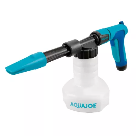 Aqua Joe 2-in-1 Hose-Powered Adjustable Foam Gun with Spray Wash Quick Connect to Any Garden Hose Hose Connectors & Repair