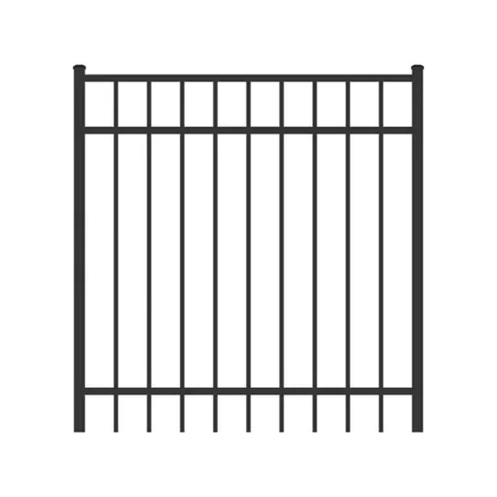 Ironcraft Fences Berkshire Aluminum Fence Gate 4 ft x 4 ft. Decorative Gates