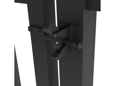 Image showing 6 th Ironcraft Fences 4 ft. x 6 ft. Berkshire Aluminum Fence Gate