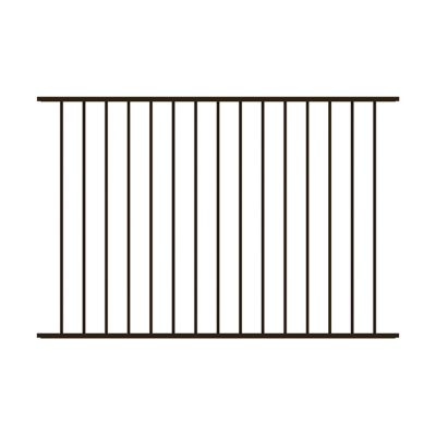 Ironcraft Fences 4ft H x 6ft W Eastham Aluminum Fence Panel