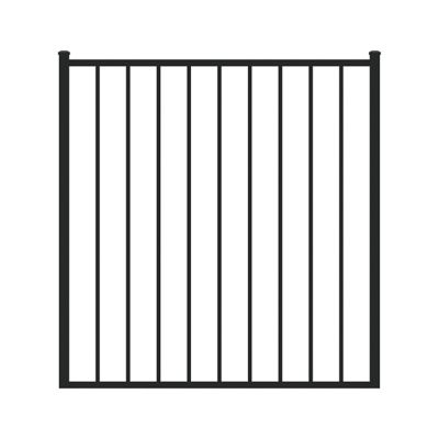 Ironcraft Fences 4ft H x 4ft W Eastham Aluminum Fence Gate at Tractor ...