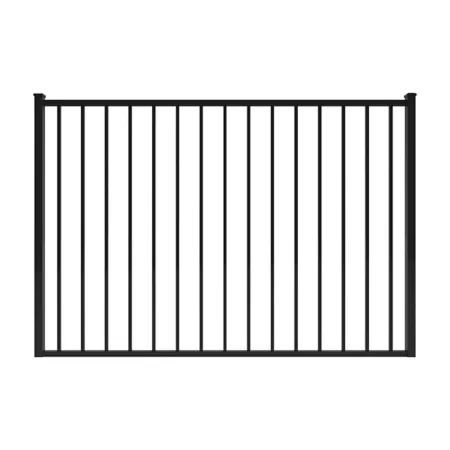 Ironcraft Fences Eastham 4 ft x 6 ft Aluminum Fence Gate Decorative Gates