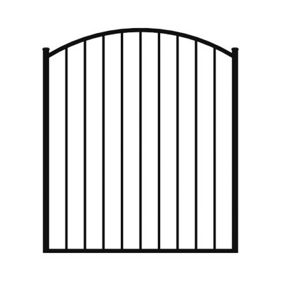 Ironcraft Fences 4ft H x 4ft W Eastham Aluminum Fence Arched Gate