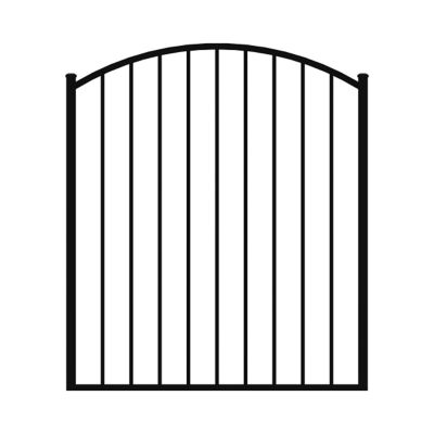 Ironcraft Fences 4 ft. x 4 ft. Eastham Aluminum Fence Arched Gate