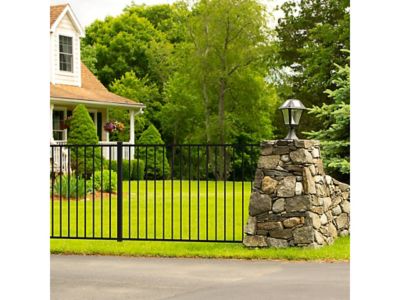 Image showing  4 ft. x 4 ft. Eastham Aluminum Fence Arched Gate