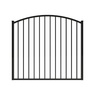 Ironcraft Fences 4 ft. x 5 ft. Eastham Aluminum Fence Arched Gate