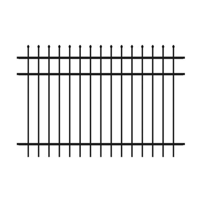 Ironcraft Fences 6 ft. x 4 ft. Orleans Aluminum Fence Panel