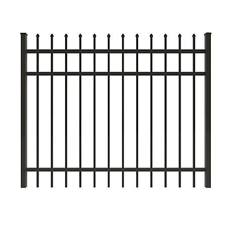 Ironcraft Fences 4ft H x 5ft W Orleans Aluminum Fence Gate