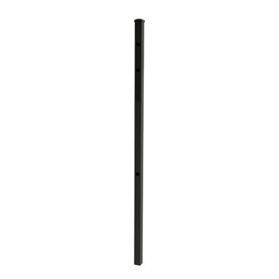 Ironcraft Fences 84 in. Orleans Aluminum End/Gate Post with Flat Cap