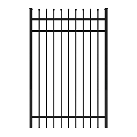 Ironcraft Fences 6ft H x 4ft W Orleans Aluminum Fence Gate