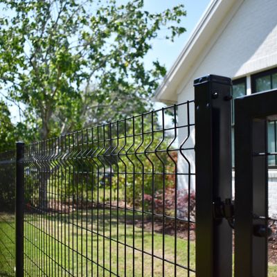 Ironcraft Fences 4ft H x 6ft W Euro Steel Fence Panel