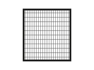 Image showing  4 ft. x 4 ft. Euro Steel Fence Gate