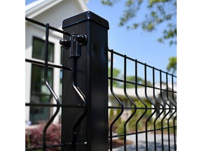 Image showing 5 th Ironcraft Fences 74 in. Euro Fence Post