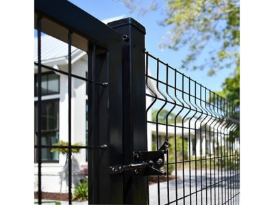 Image showing  6 ft. x 4 ft. Euro Steel Fence Gate with Hardware