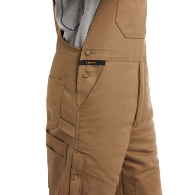 Image showing 1 th Ariat Men's Rebar DuraCanvas Stretch Insulated Work Bib