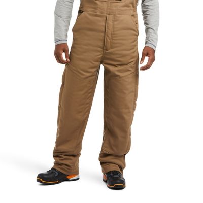 Image showing 5 th Ariat Men's Rebar DuraCanvas Stretch Insulated Work Bib
