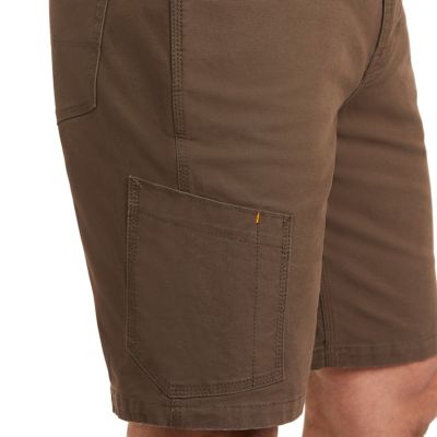 Image showing 3 th Ariat Men's 10 in. Rebar Relaxed Made Tough DuraStretch Shorts