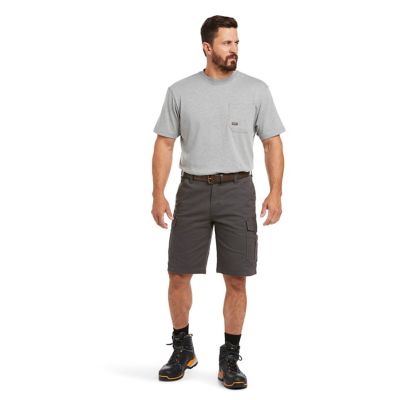 Image showing  Men's 11 in. Rebar Relaxed Made Tough DuraStretch Cargo Shorts