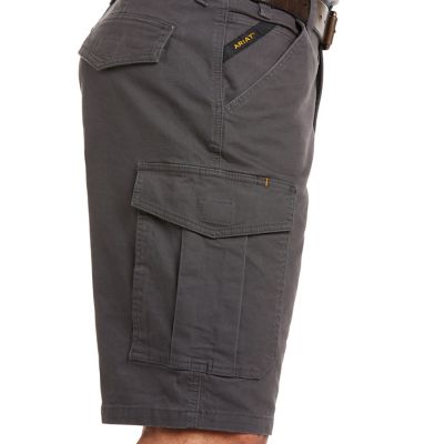 Image showing  Men's 11 in. Rebar Relaxed Made Tough DuraStretch Cargo Shorts