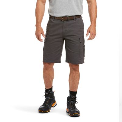 Ariat Men's 11 in. Rebar Relaxed Made Tough DuraStretch Cargo Shorts