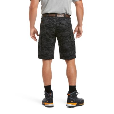 Image showing  Men's 11 in. Rebar Relaxed Made Tough DuraStretch Cargo Shorts