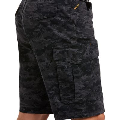 Image showing  Men's 11 in. Rebar Relaxed Made Tough DuraStretch Cargo Shorts