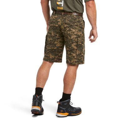 Image showing  Men's 11 in. Rebar Relaxed Made Tough DuraStretch Cargo Shorts
