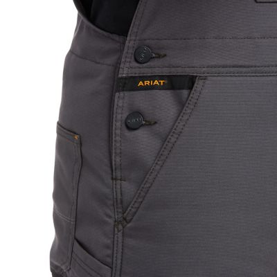 Image showing 7 th Ariat Men's Rebar DuraCanvas Stretch Insulated Work Bib