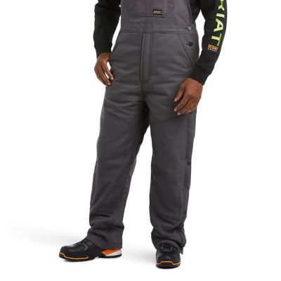 Image showing  Men's Rebar DuraCanvas Stretch Insulated Work Bib