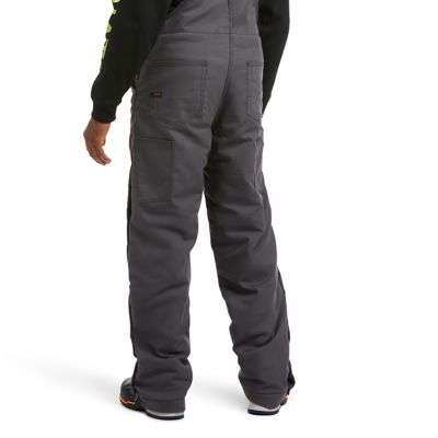 Image showing 6 th Ariat Men's Rebar DuraCanvas Stretch Insulated Work Bib