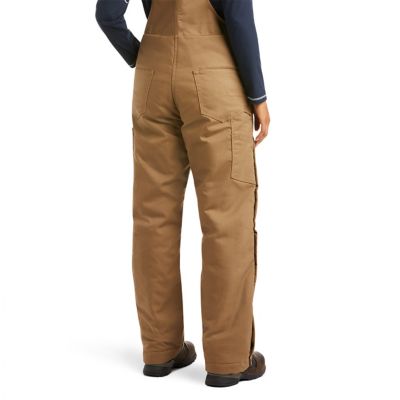 Image showing  Women's Rebar DuraCanvas Stretch Insulated Work Bib