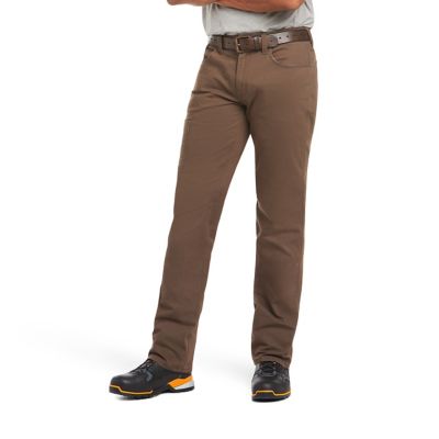 Ariat Men's Stretch Fit Rebar M4 Relaxed Made Tough DuraStretch Straight Leg Work Pants