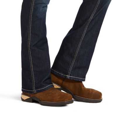 Image showing  Women's DuraStretch Stretch Fit Low-Rise Rebar Riveter Bootcut Work Jeans