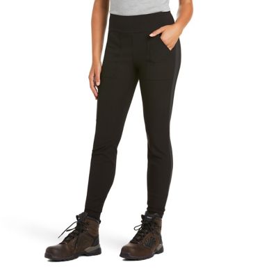 Ariat Women's Stretch Fit Rebar DuraStretch Utility Work Leggings, 11 oz. Double Weave Stretch Fabric