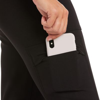 Image showing 3 th Ariat Women's Stretch Fit Rebar DuraStretch Utility Work Leggings, 11 oz. Double Weave Stretch Fabric