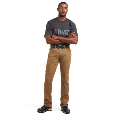 Image showing  Men's Rebar M7 Slim Made Tough Durastretch Straight Leg Work Pant