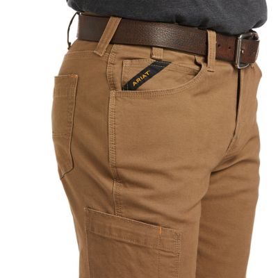 Image showing 5 th Ariat Men's Rebar M7 Slim Made Tough Durastretch Straight Leg Work Pant