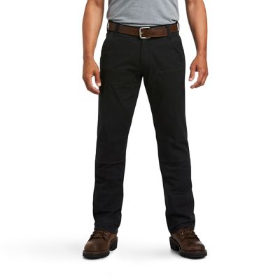 Ariat Men's Stretch Fit Natural-Rise Rebar M7 Slim Made Tough Double-Front Straight Leg Work Pants