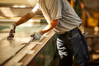 Image showing 2 th Ariat Men's Rebar M4 Relaxed Durastretch Edge Boot Cut Work Jeans