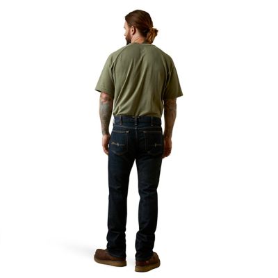 Image showing 1 th Ariat Rebar M7 Slim DuraStretch Basic Straight Leg Jeans