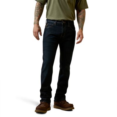 Image showing 0 th Ariat Rebar M7 Slim DuraStretch Basic Straight Leg Jeans