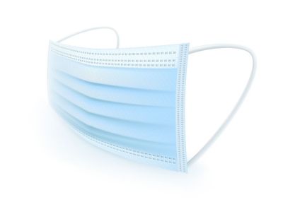Image showing 1 th WeCare Disposable Protective Face Mask with Anti-Fog Nose Pad, Latex-Free