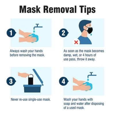 Image showing 8 th WeCare Disposable Protective Face Mask with Anti-Fog Nose Pad, Latex-Free