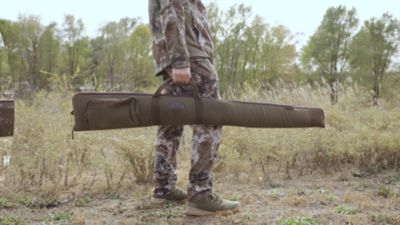 Image showing  Rawhide Series Waxed Canvas Rifle Case